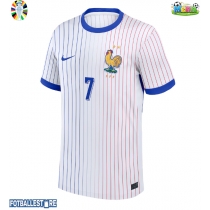 Frankrike Antoine Griezmann #7 Bortedrakt EM 2024 Kortermet